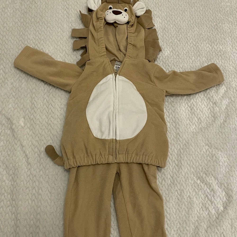Carter's Tan Lion Costume for Kids